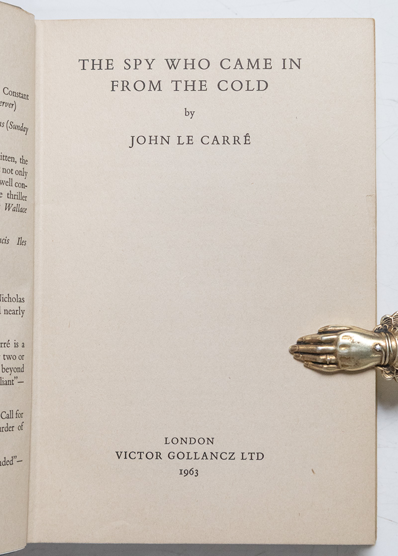 The Spy Who Came In From The Cold.