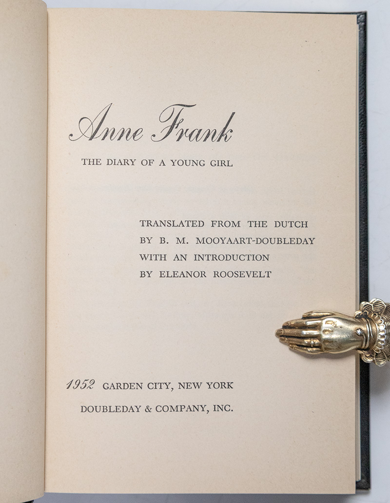 Anne Frank: The Diary of a Young Girl.