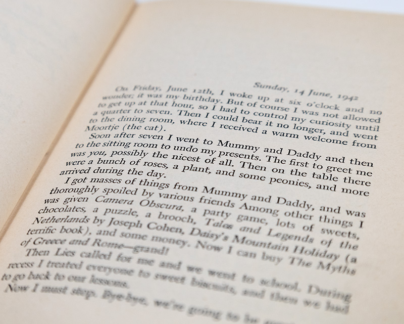 Anne Frank: The Diary of a Young Girl.
