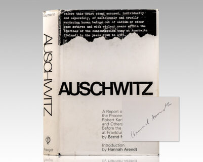 Auschwitz: A Report On The Proceedings Against Robert Karl Ludwig Mulka And Others Before The Court At Frankfurt.