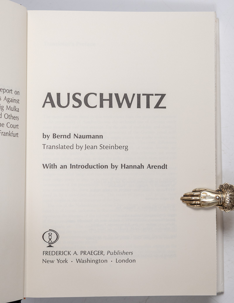 Auschwitz: A Report On The Proceedings Against Robert Karl Ludwig Mulka And Others Before The Court At Frankfurt.