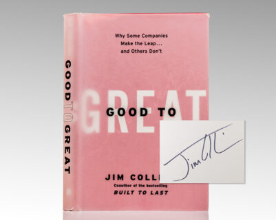 Good to Great: Why Some Companies Make the Leap...And Others Don't.