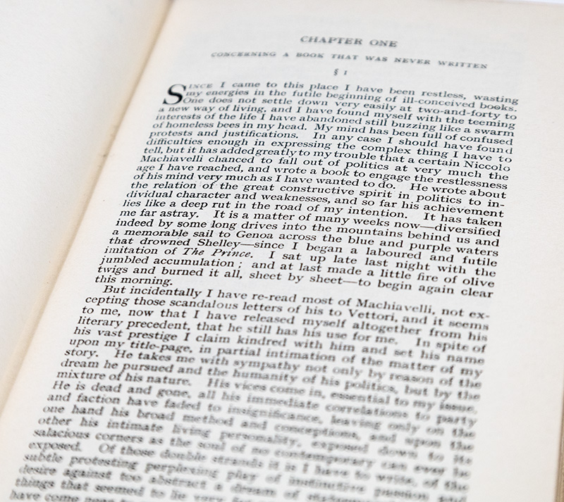 The New Machiavelli and The Food of the Gods.