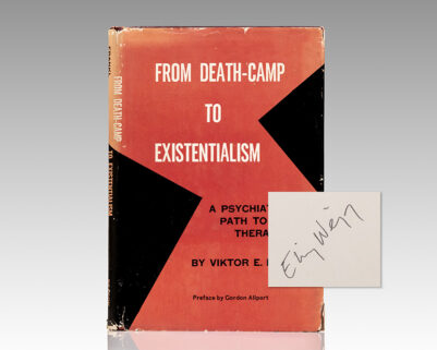 From Death-Camp To Existentialism [Man's Search For Meaning].