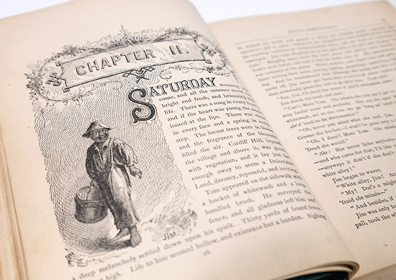 The Adventures of Tom Sawyer.
