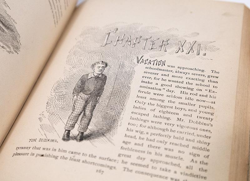 The Adventures of Tom Sawyer.