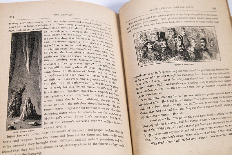 The Adventures of Tom Sawyer.