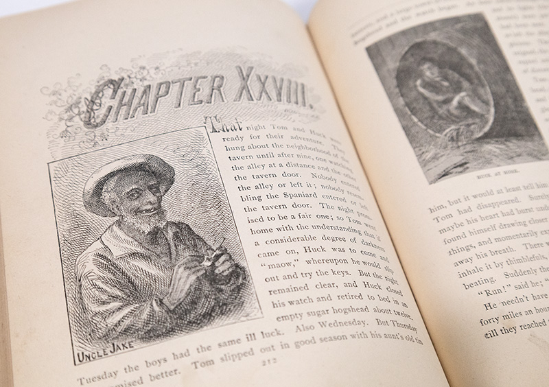 The Adventures of Tom Sawyer.