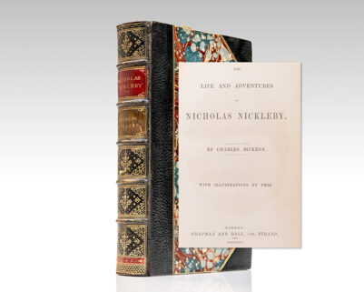 The Life and Adventures of Nicholas Nickleby.