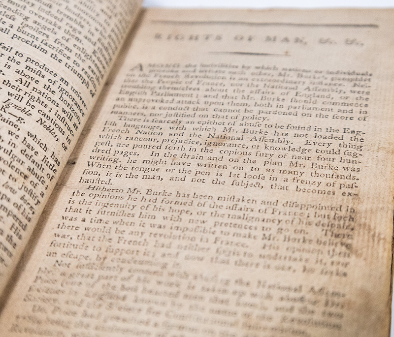 Rights of Man: Being an Answer to Burke's Attack on the French Revolution.