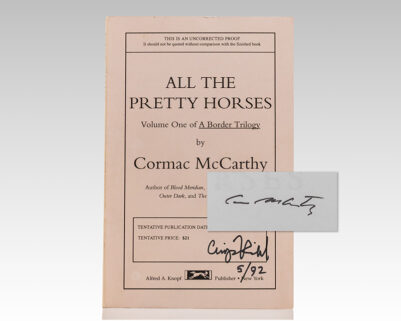 All the Pretty Horses.