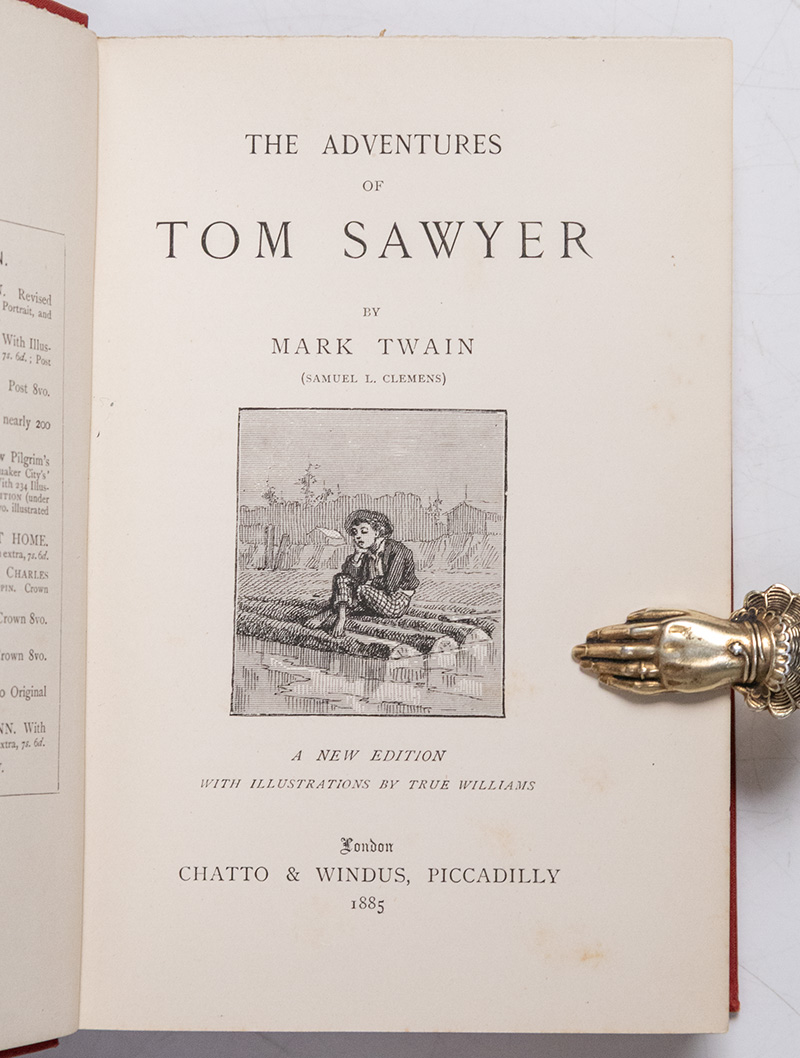 The Adventures of Tom Sawyer.