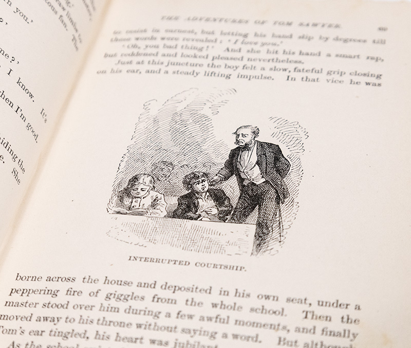 The Adventures of Tom Sawyer.