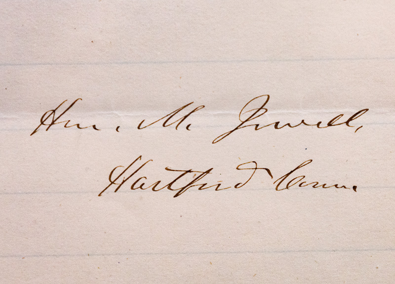 Ulysses S. Grant Autograph Letter Signed.
