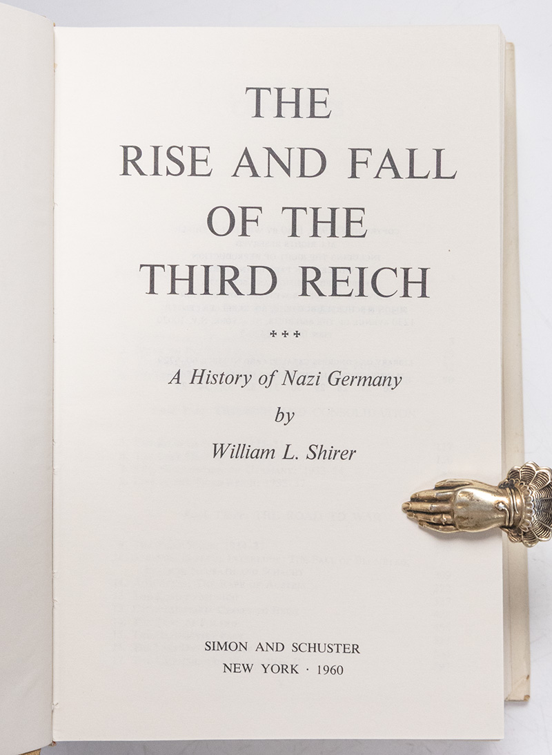The Rise And Fall Of The Third Reich: A History of Nazi Germany.