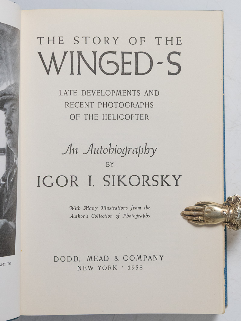The Story of the Winged-S: Late Developments and Recent Photographs of the Helicopter.