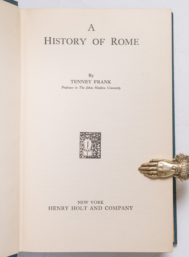A History of Rome.