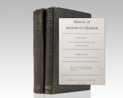 History of Ancient Civilization: Volume I The Ancient Near East and Greece, Volume II The Roman World.