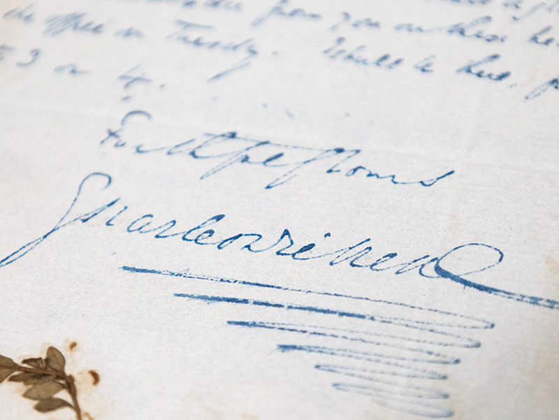 Charles Dickens Autograph Letter Signed.