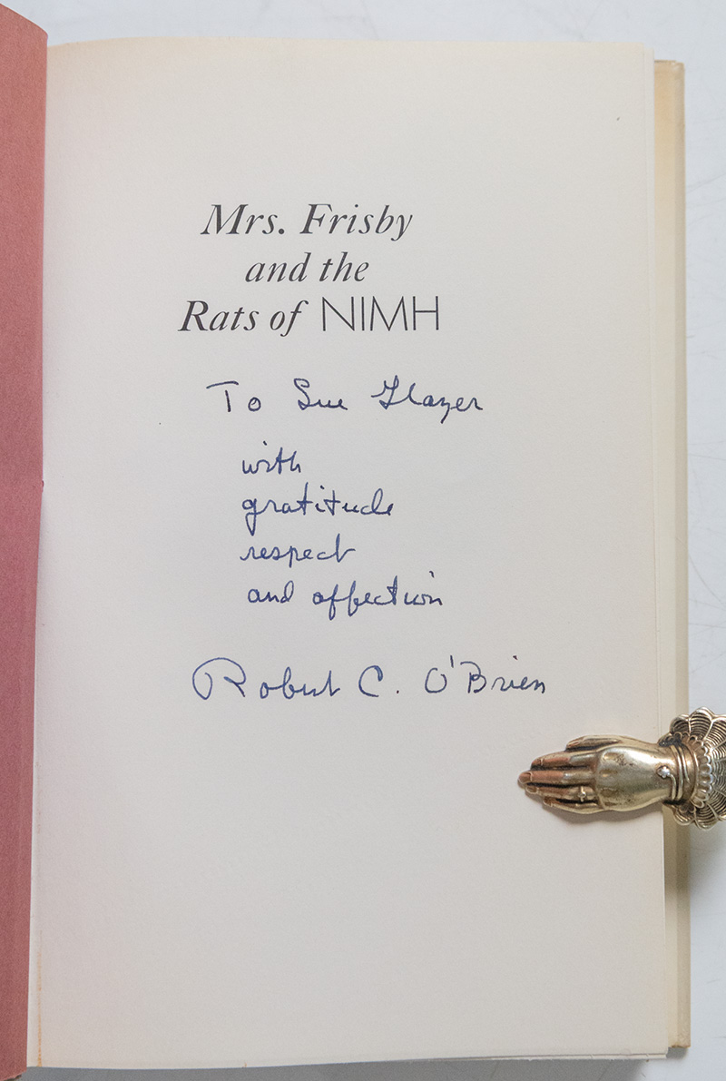 Mrs. Frisby and the Rats of Nimh.