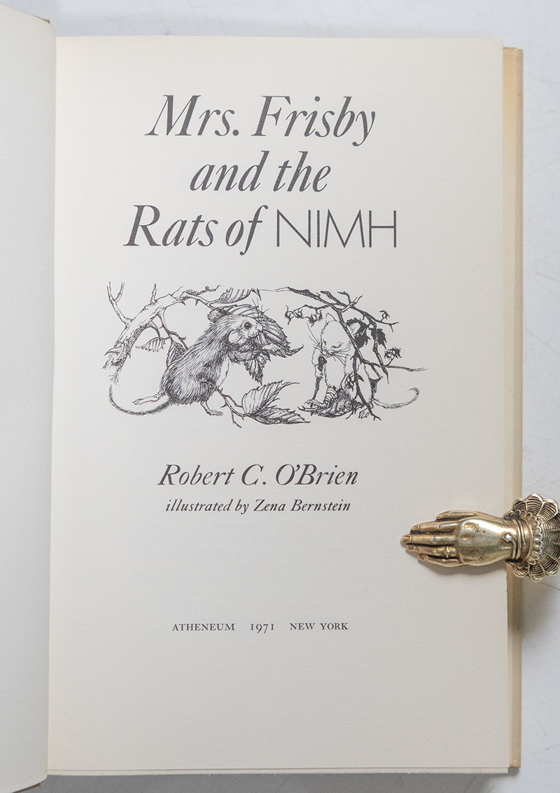 Mrs. Frisby and the Rats of Nimh.