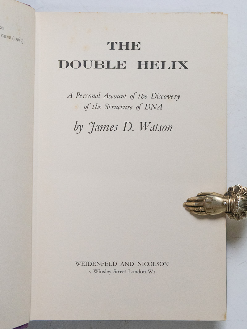The Double Helix: A Personal Account of the Discovery of the Structure of DNA.