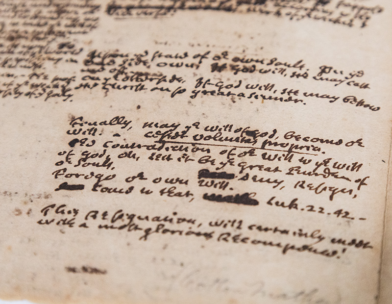 Reverend Cotton Mather Autograph Manuscript of a Sermon.