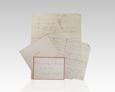 Jacqueline Kennedy Onassis Autograph Manuscript Notes for John Jr.'s Birthday Party and Household Instructions.
