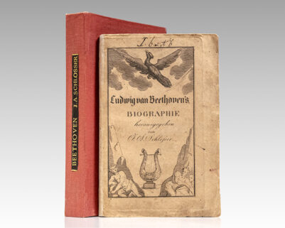 Ludwig van Beethoven. Eine Biographie. [Ludwig van Beethoven: A Biography].