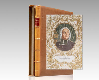 Histoire du Chevalier des Grieux et de Manon Lescaut. [The Story of the Chevalier des Grieux and of Manon Lescaut].