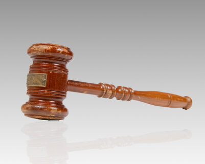 Rare Gavel Made From the 1950 Truman White House Reconstruction.