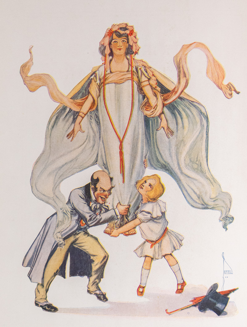 Dorothy and the Wizard in Oz.