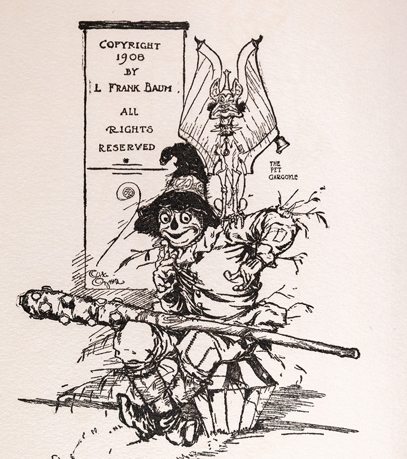 Dorothy and the Wizard in Oz.