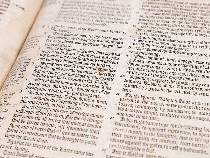 The Thirde Parte of the Bible, Conteining These Bookes. The Psalter. The Proverbes. Ecclesiastes. Cantica Canticorum. The Prophetes.