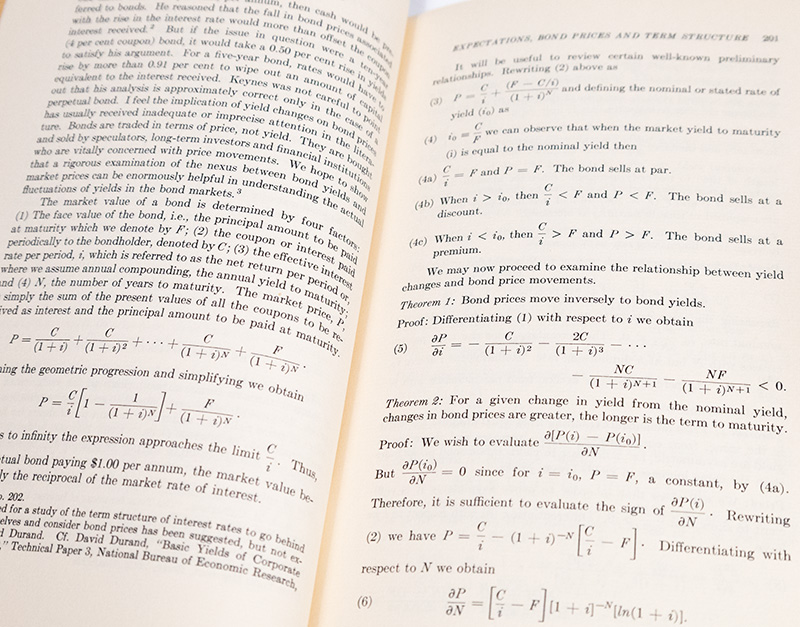 The Quarterly Journal of Economics: Expectations, Bond Prices, and the Term Structure of Interest Rates.