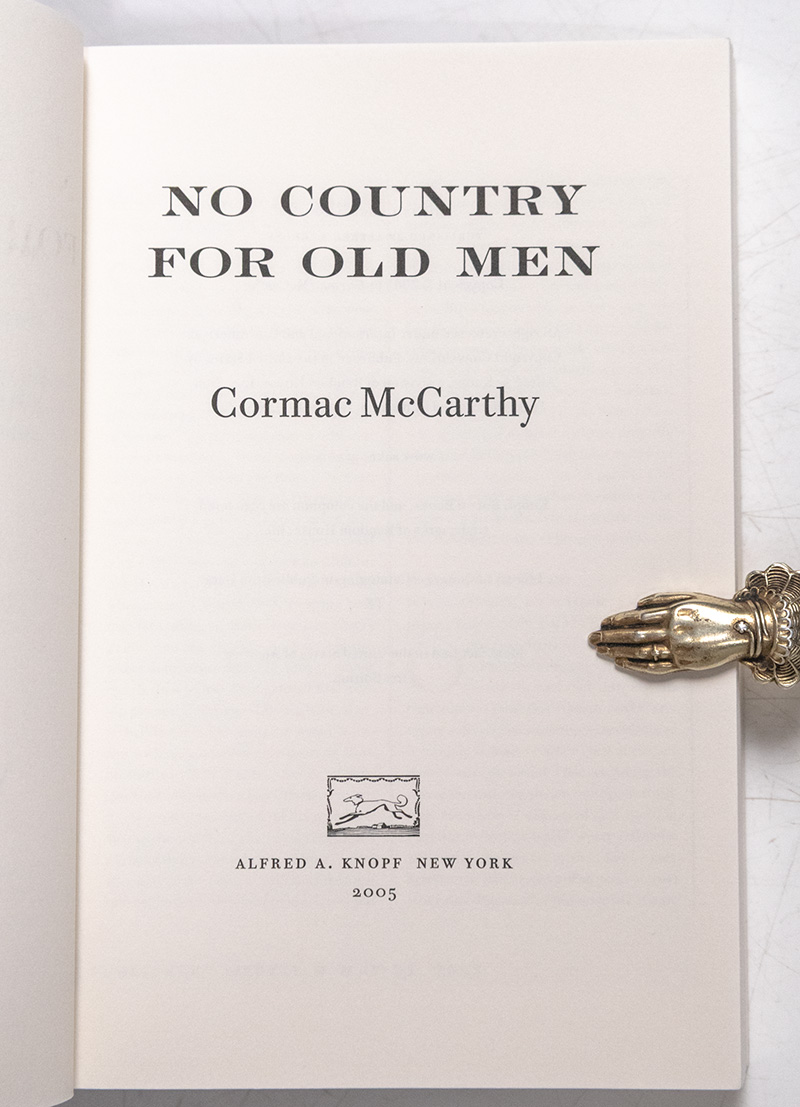 No Country For Old Men.