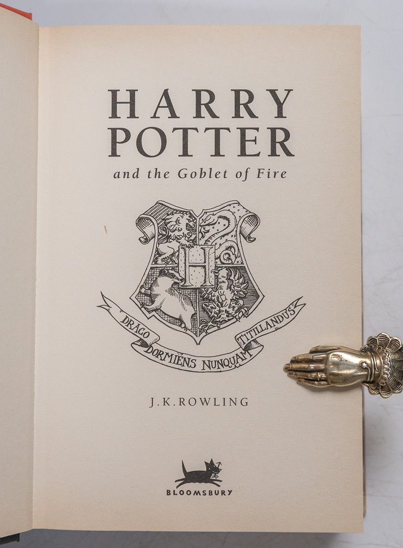 Harry Potter and the Goblet Of Fire.
