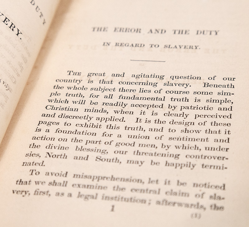 Liberty or Slavery; the Great National Question. Three Prize Essays on American Slavery.