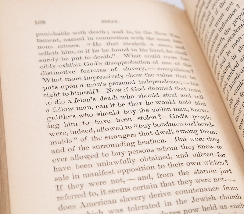 Liberty or Slavery; the Great National Question. Three Prize Essays on American Slavery.