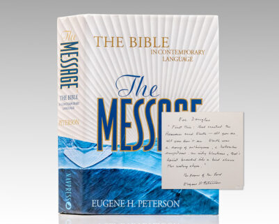 The Message: The Bible In Contemporary Language.