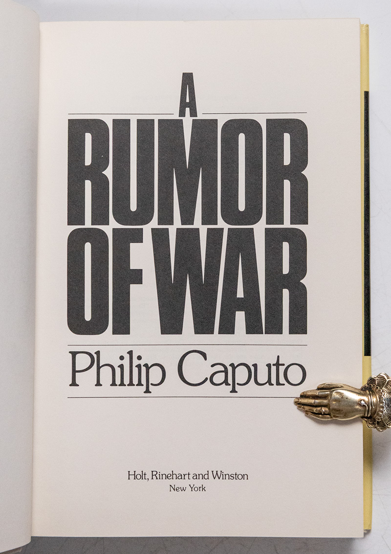 A Rumor of War.