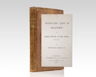 A South-Side View of Slavery; Or, Three Months at the South, in 1854.