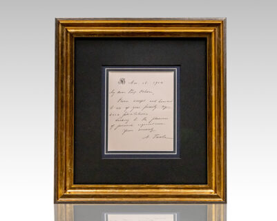 Nikola Tesla Autograph Letter Signed.