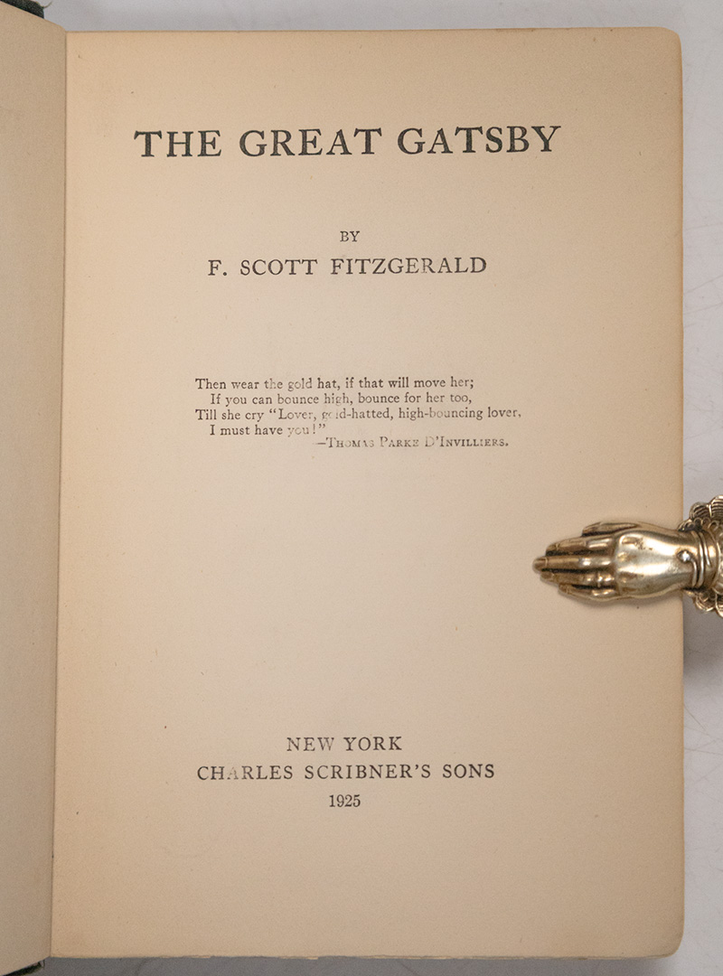 The Great Gatsby.