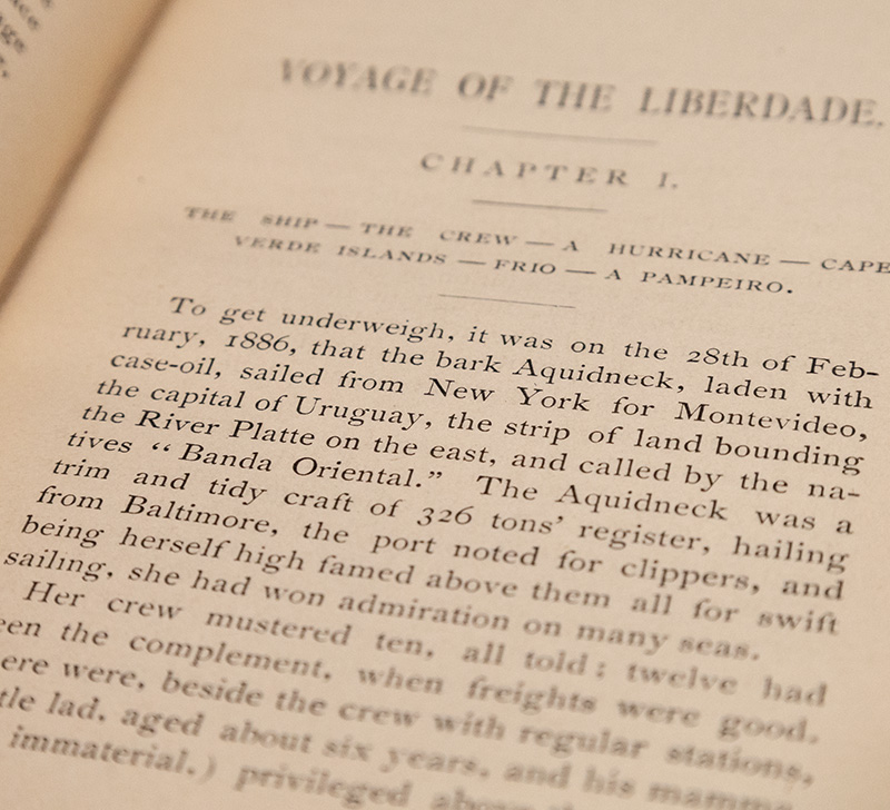 Voyage of the Liberdade.