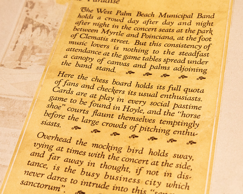 Palm Beach and West Palm Beach: The Palm Beaches "Where Summer Spends the Winter."