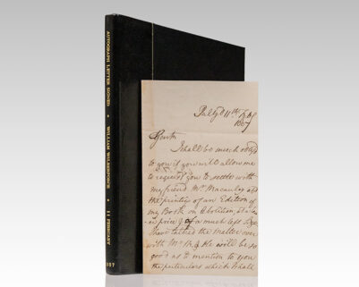 William Wilberforce Autograph Letter Signed.