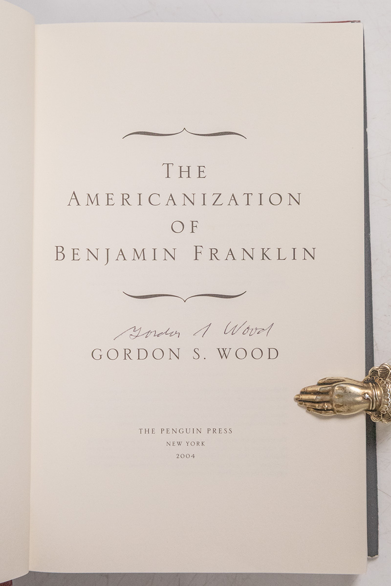 The Americanization of Benjamin Franklin.