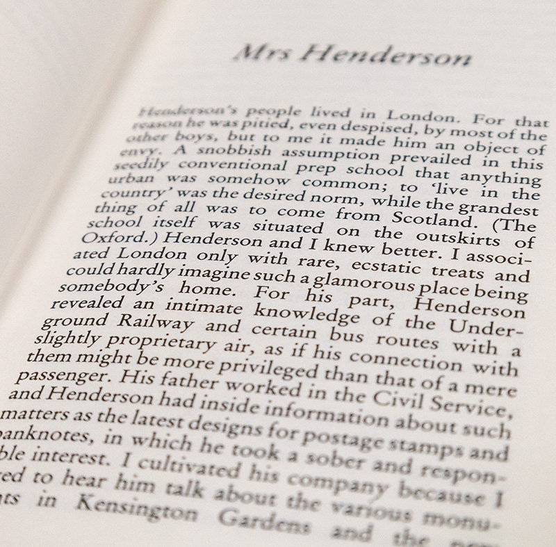 Mrs Henderson.