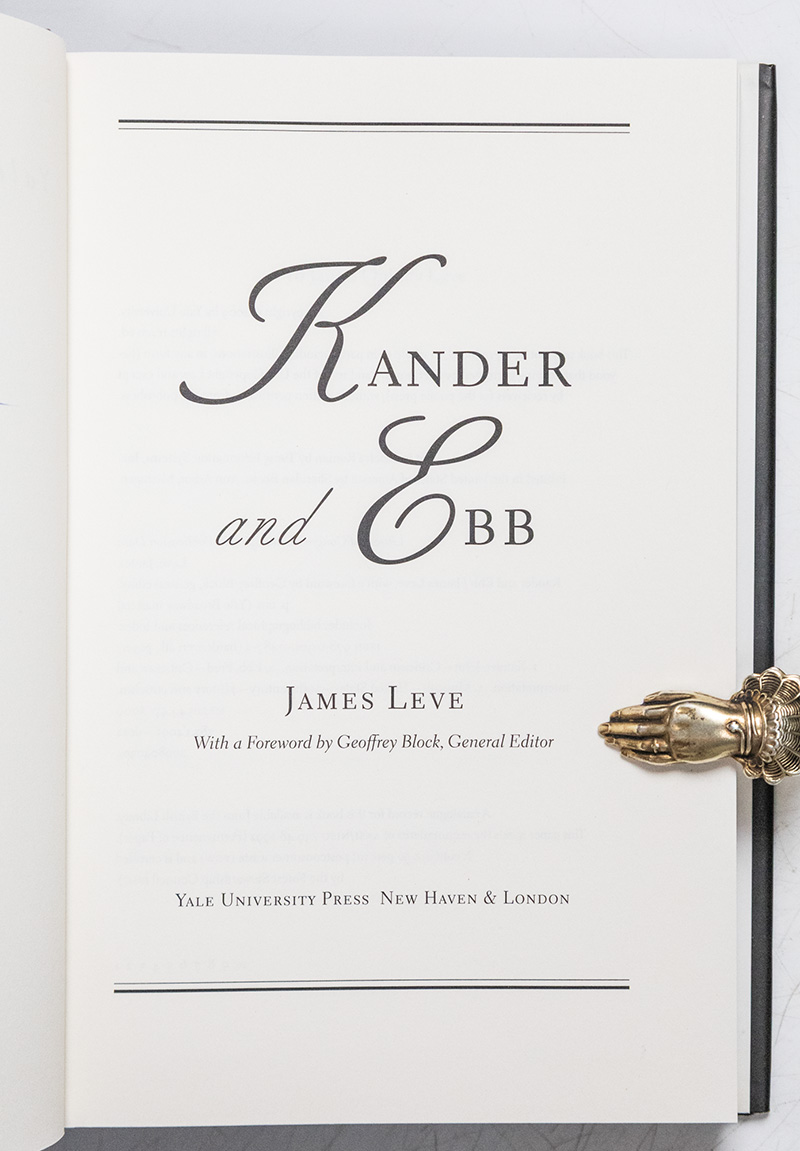 Kander and Ebb.